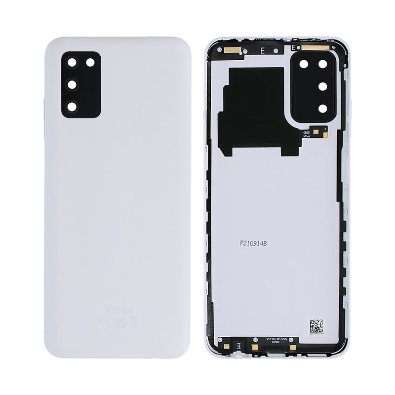 Samsung Galaxy A03s A037F Back Cover White With Lens (OEM)