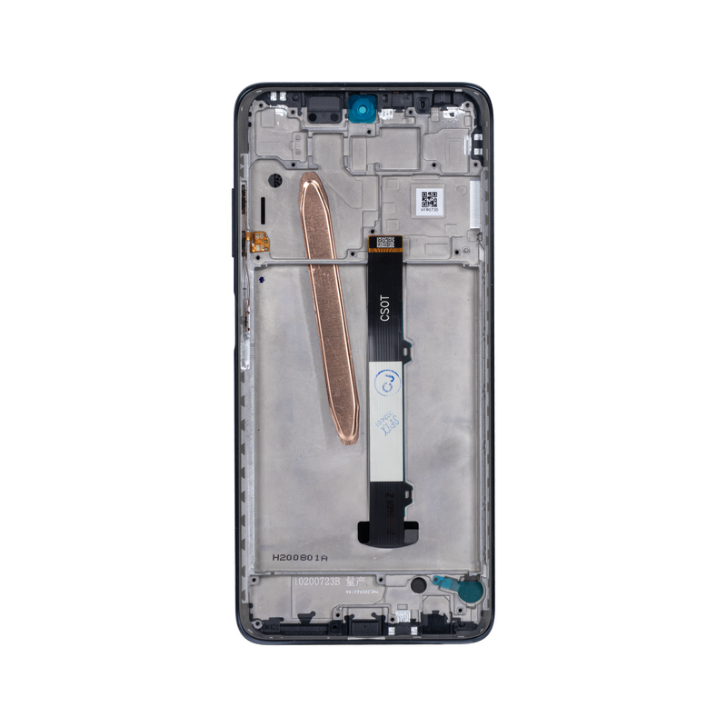 Xiaomi Poco X3 Pro (M2102J20SG, M2102J20SI) Display and Digitizer With Frame Phantom Black OEM