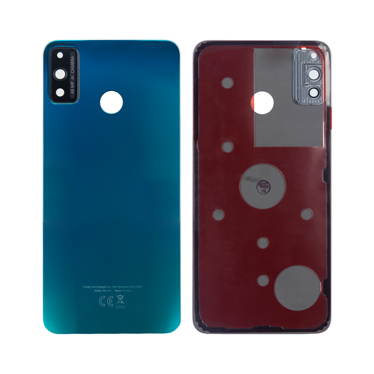 Honor 9X Lite Back Cover With Lens Emerald Green OEM
