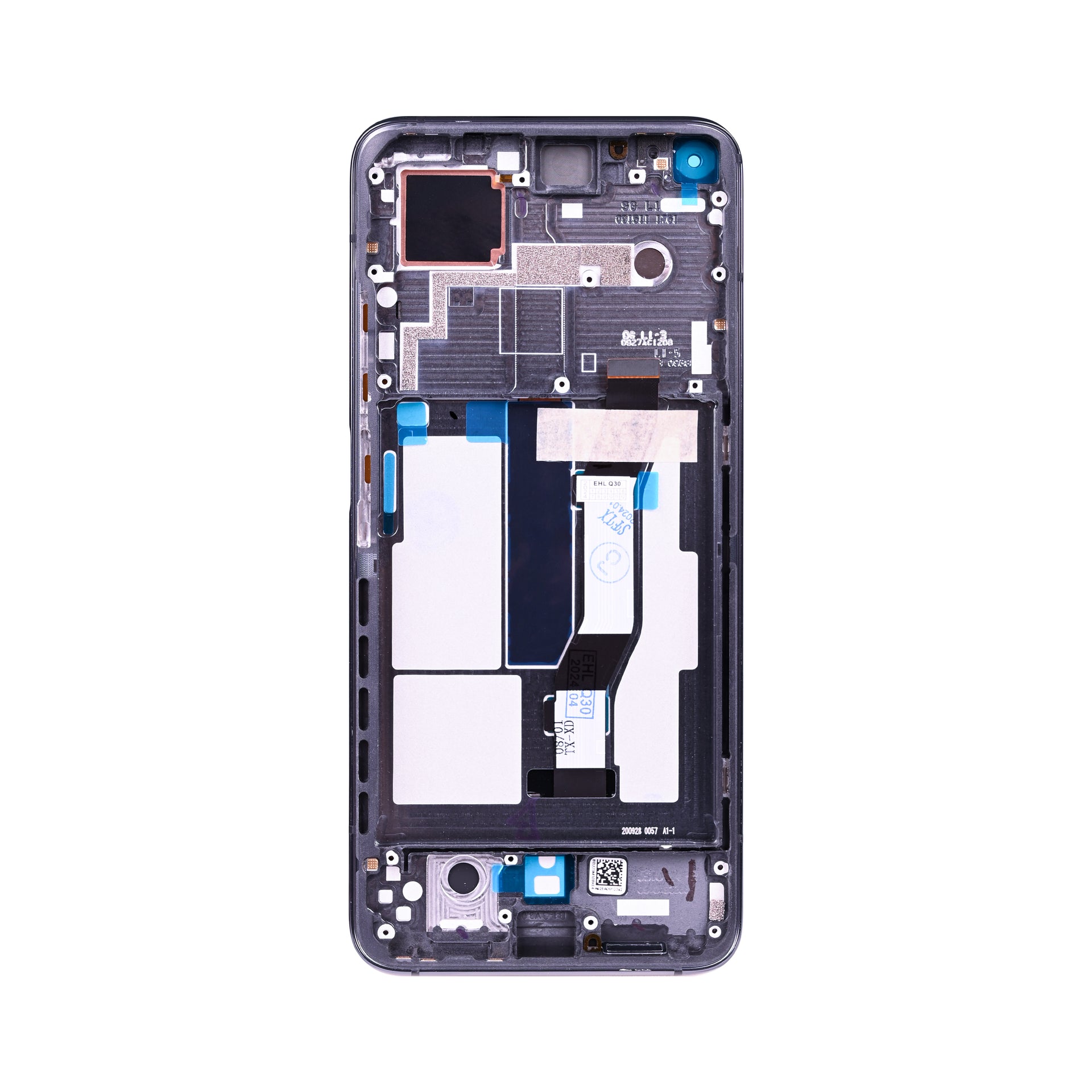 Xiaomi Mi 10T 5G, Mi 10T Pro 5G Display And Digitizer With Frame Cosmic Black OEM