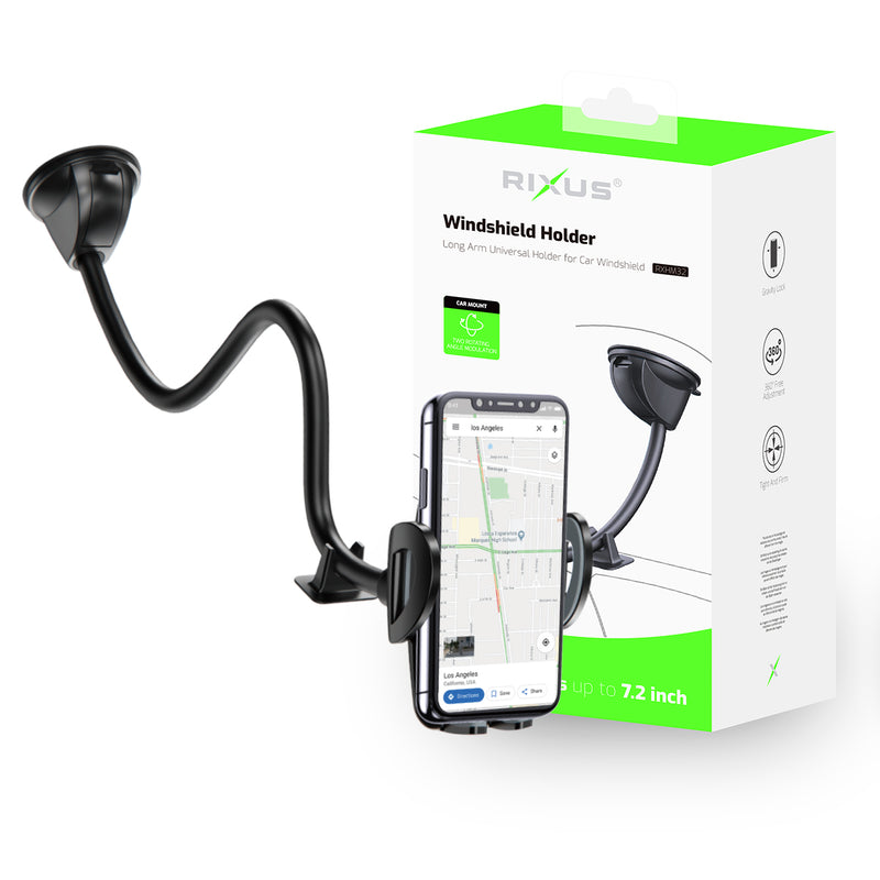 Rixus RXHM32 Smartphone Holder For Windshield