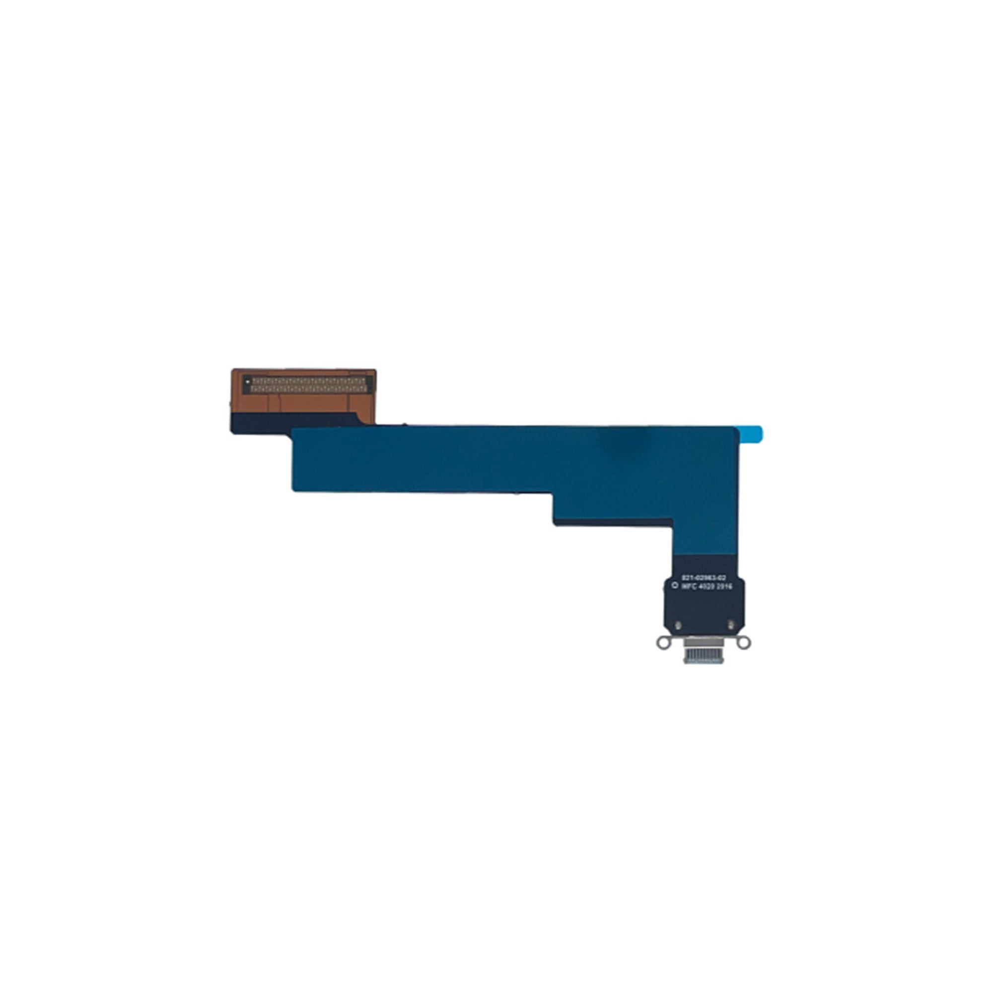 For Apple iPad Air 4, Air 5 WiFi (2020, 2022) System Charging Flex Sky Blue Pulled