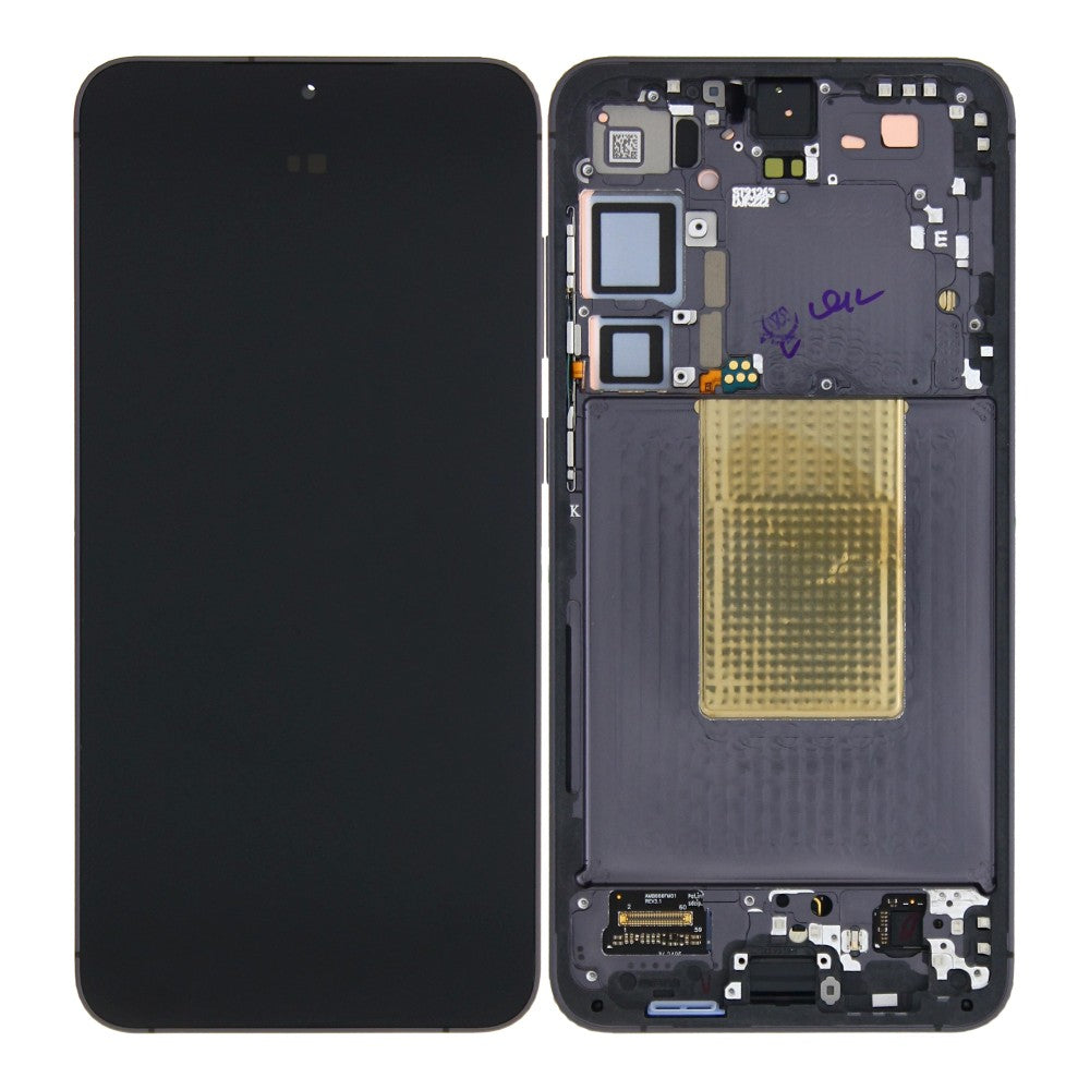Samsung Galaxy S24 Plus S926B Display And Digitizer With Frame Onyx Black Service Pack