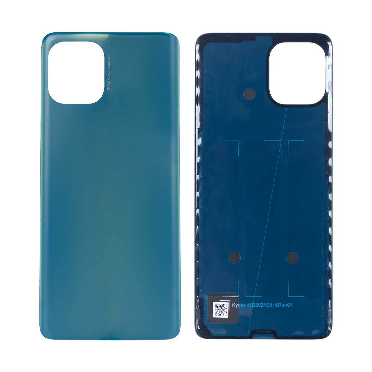 Motorola Edge 20 Lite Back Cover Without Lens Lagoon Green OEM
