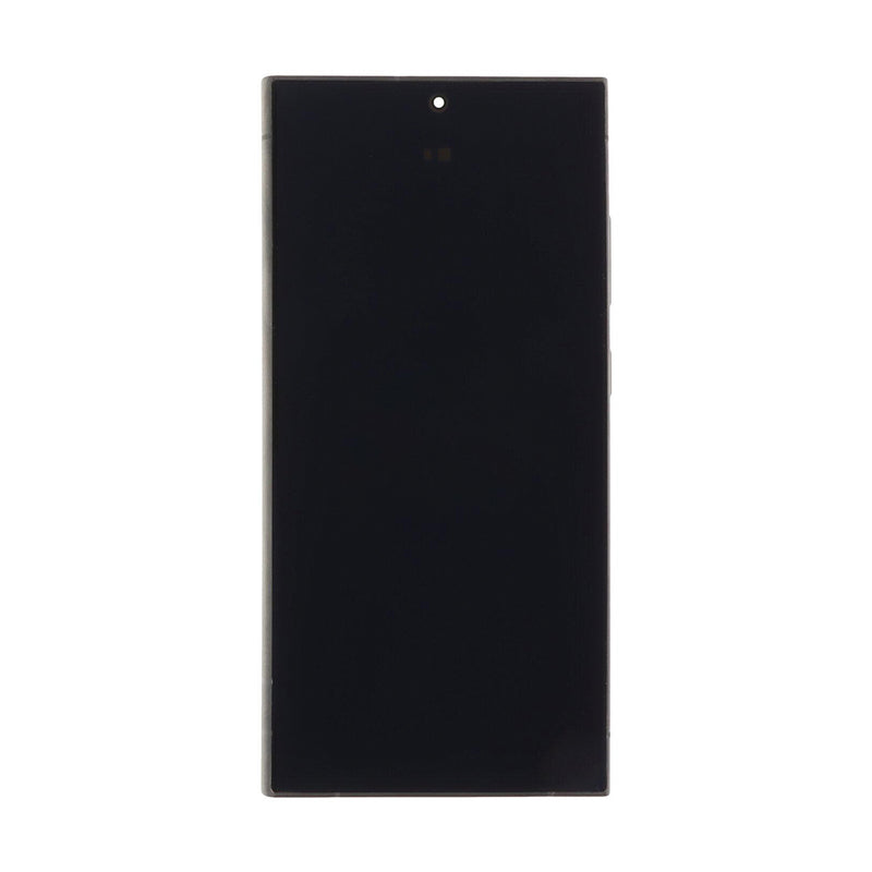 Samsung Galaxy S24 Ultra S928B Display And Digitizer With Frame Titanium Black Service Pack