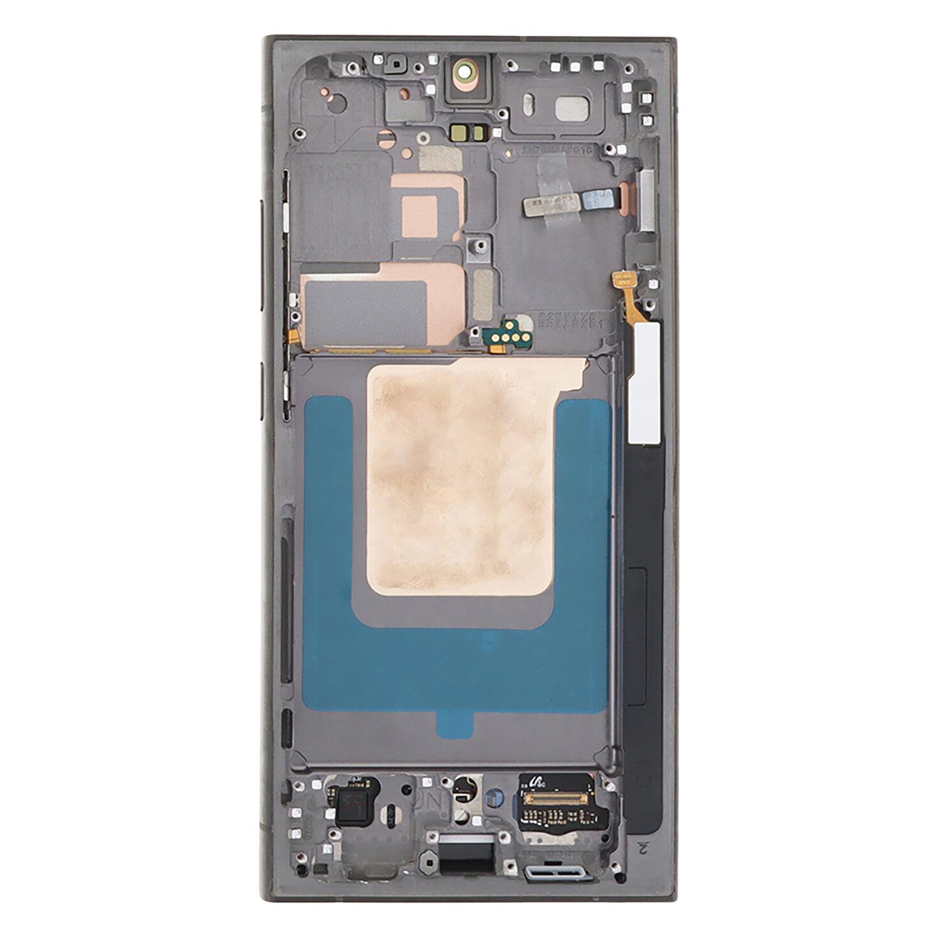 Samsung Galaxy S24 Ultra S928B Display And Digitizer With Frame Titanium Black Service Pack