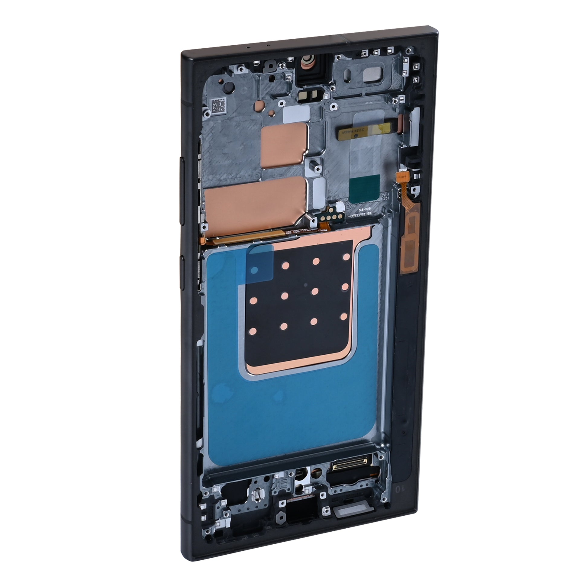 Samsung Galaxy S24 Ultra S928B Display And Digitizer With Frame Titanium Black Service Pack