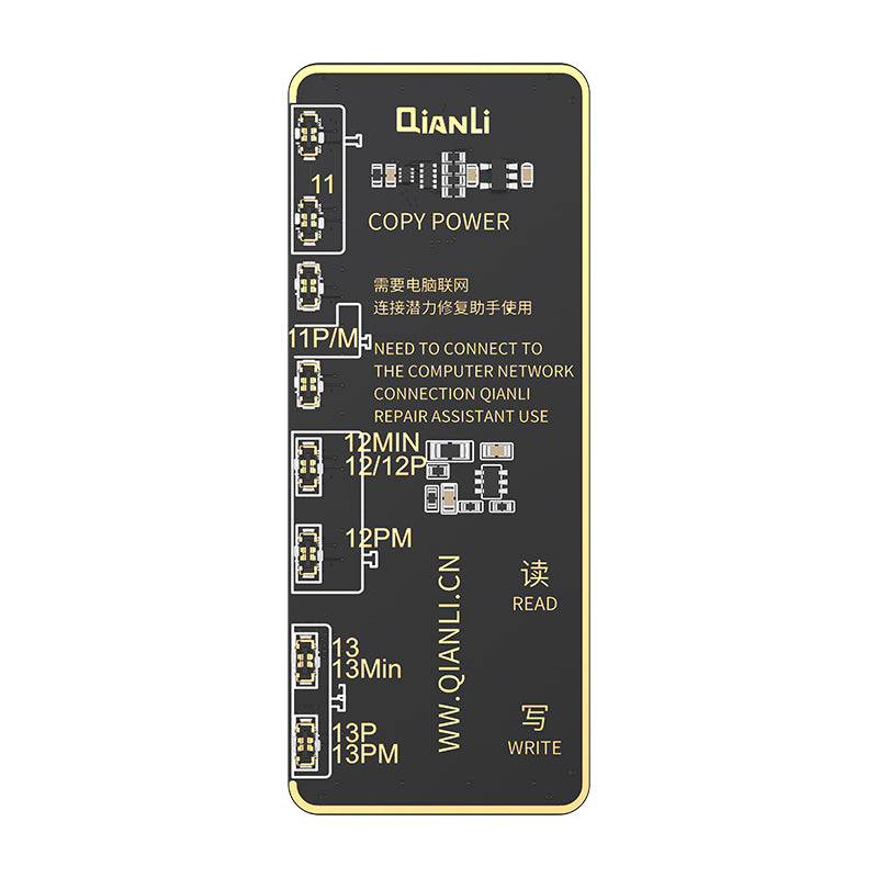 QIANLI Copy Power Battery Data Corrector Detection Board For Apple iPhone 11 To iPhone 13 Series
