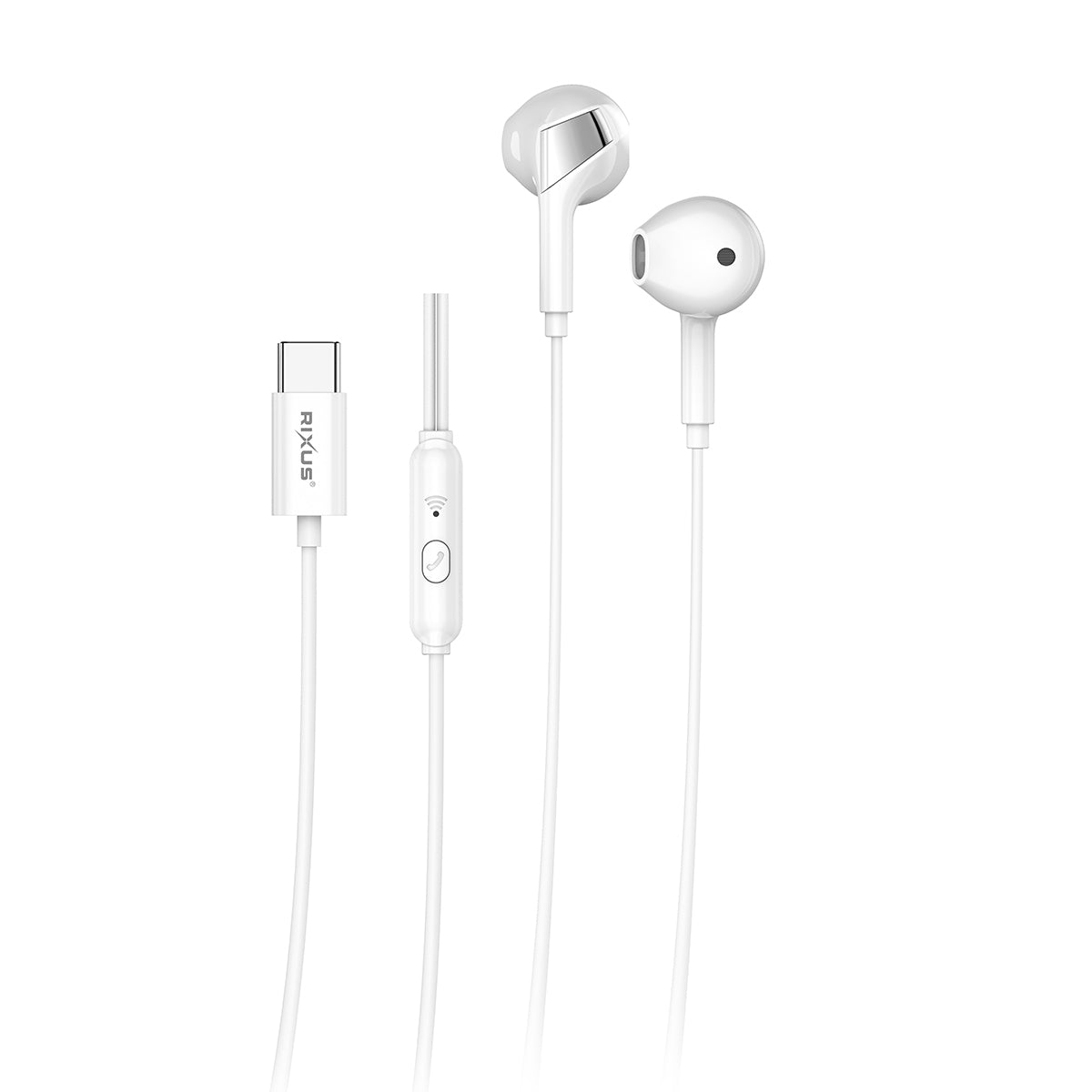 Rixus RXHD19C Soundmagic USB-C Earphone Headset