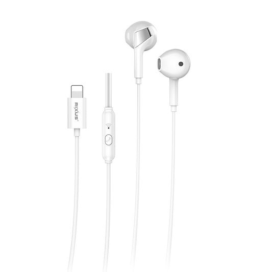 Rixus RXHD19L Soundmagic Lightning Connector Earphone Headset