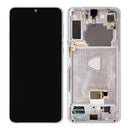 Samsung Galaxy S21 Plus 5G G996B Display And Digitizer With Frame Phantom Silver Service Pack