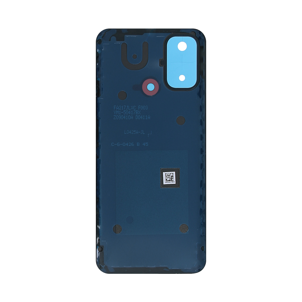 Oppo A53s, A53 Back Cover Without Lens Fairy White OEM