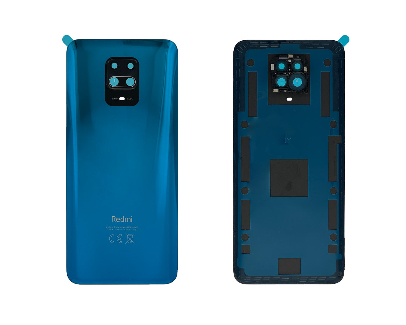 Xiaomi Redmi Note 9S Back Cover With Lens Aurora Blue OEM