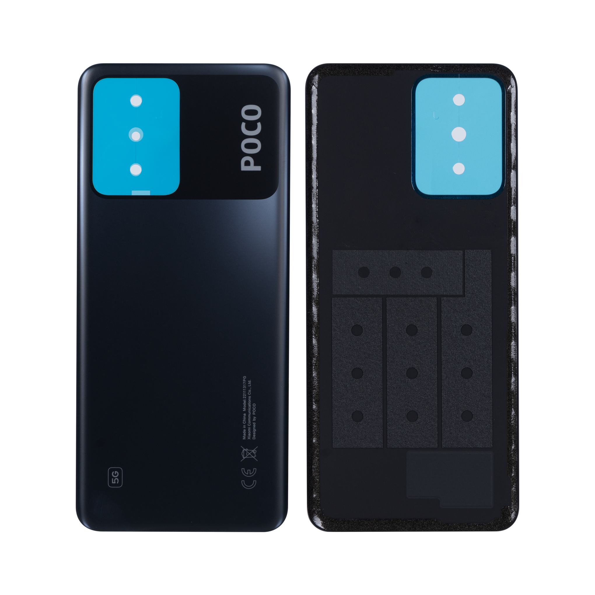 Xiaomi Poco X5 5G Back Cover Without Lens Black OEM