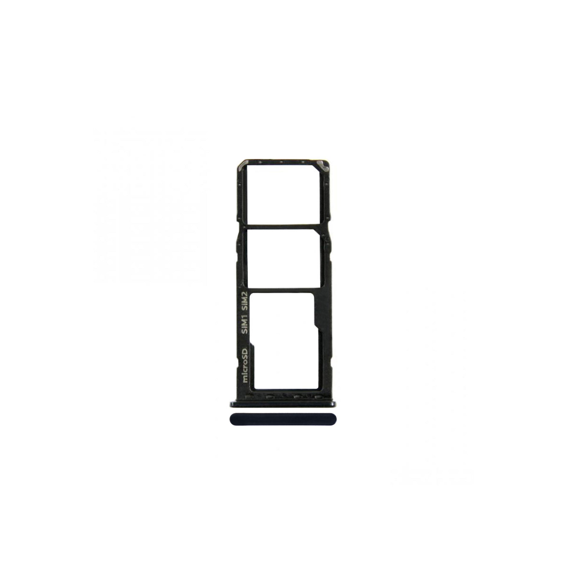 Samsung Galaxy A50 A505F, A30 A305F, A20 A205F Sim Card Holder Black OEM