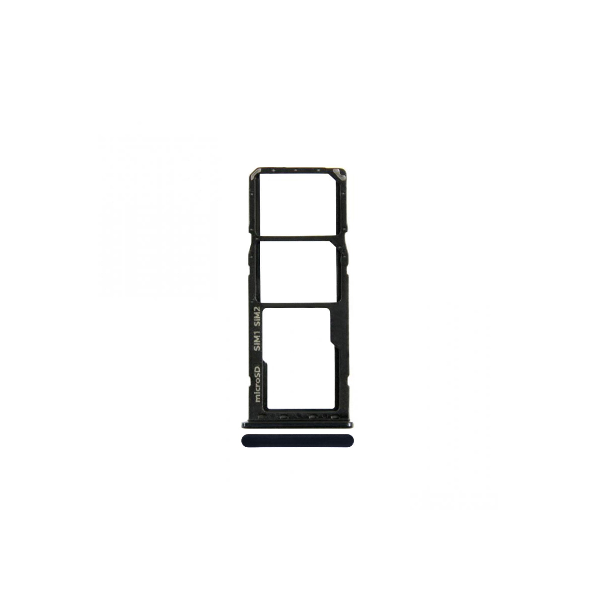Samsung Galaxy A50 A505F, A30 A305F, A20 A205F Sim Card Holder Black OEM