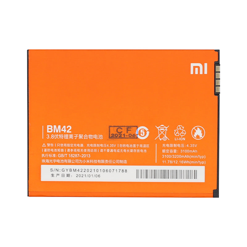 Xiaomi Redmi Note Battery BM42 OEM