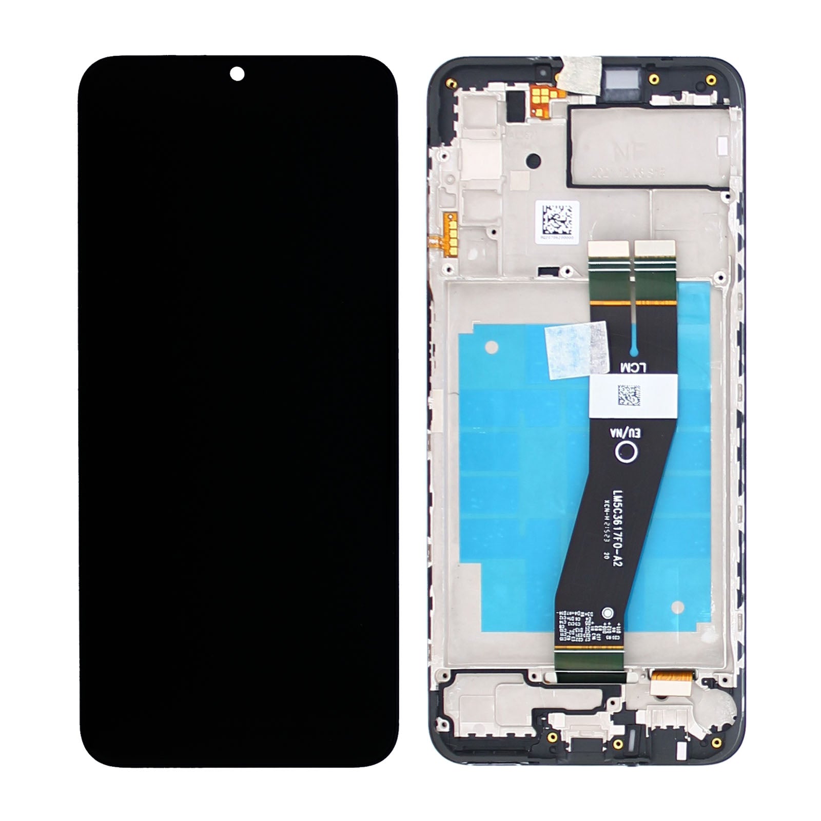 Samsung Galaxy A03s A037G (EU) Display And Digitizer With Frame Service Pack
