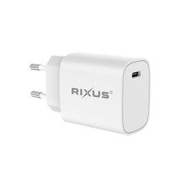 Rixus RX209 Adaptive Fast Charger USB-C 20W White