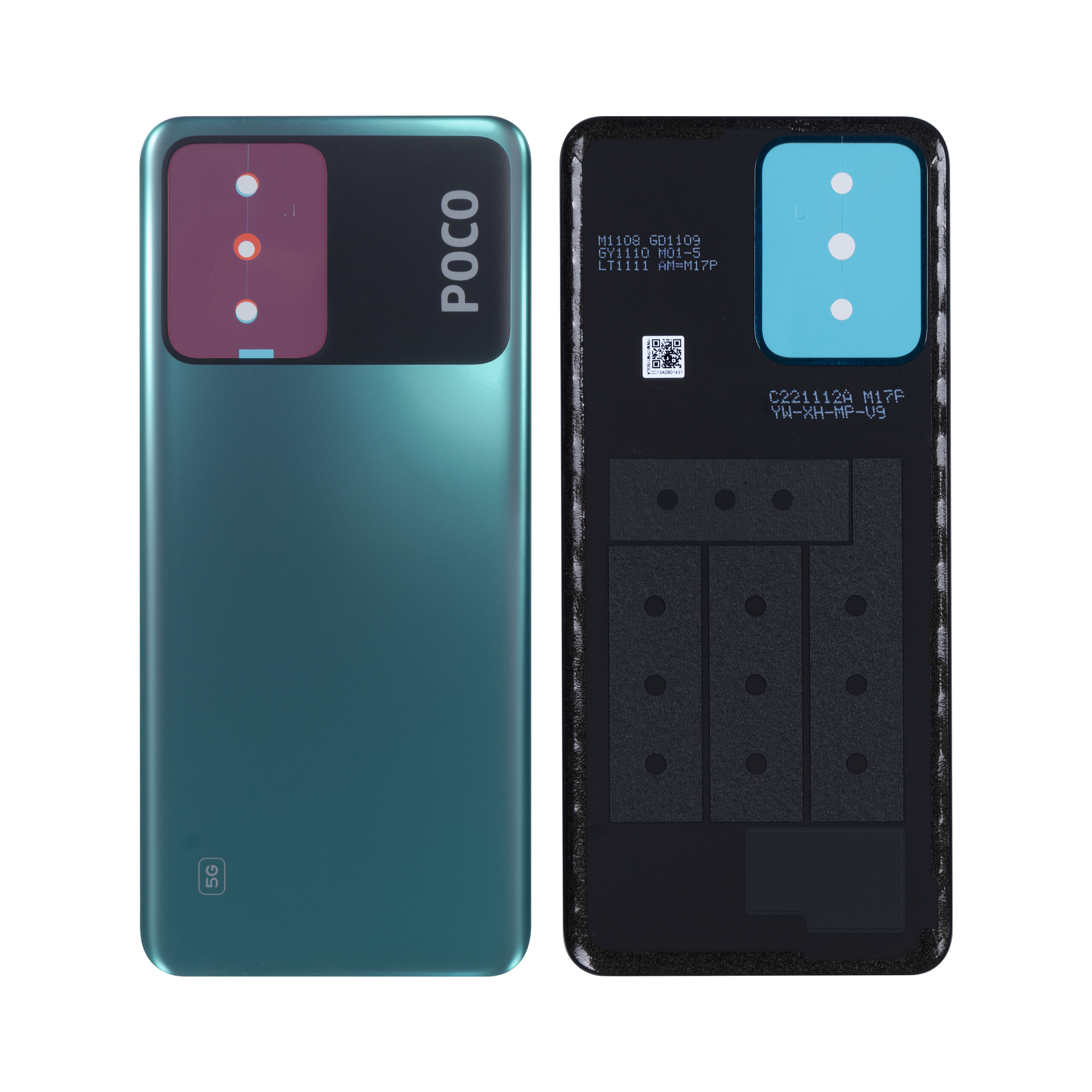 Xiaomi Poco X5 5G Back Cover Without Lens Green OEM