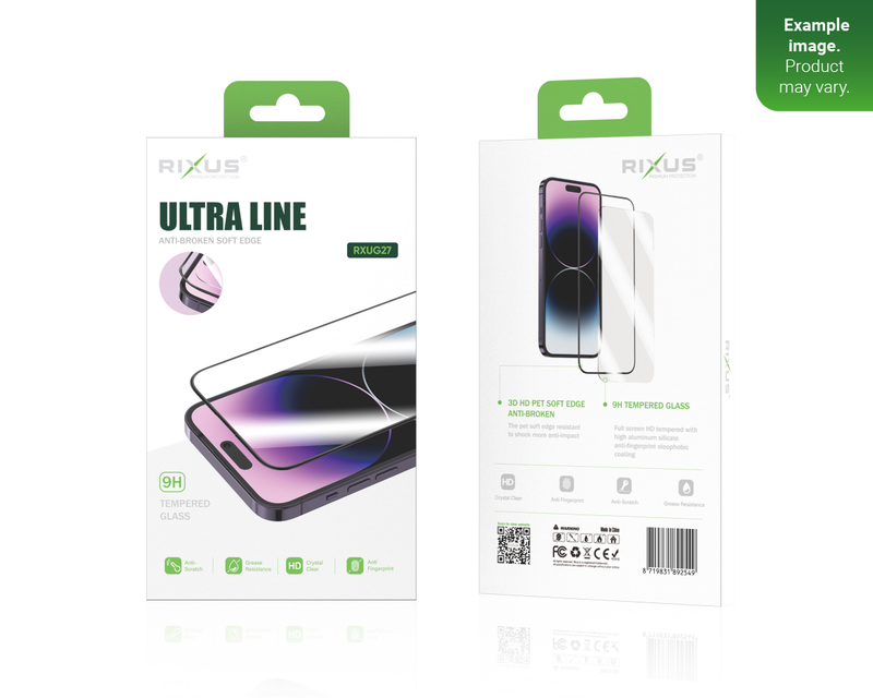 Rixus For iPhone 14 Pro Max Tempered Glass Ultra Line