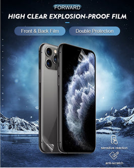 Forward 11" High-Clear Flexible Explosion-proof Film (20 Pieces)