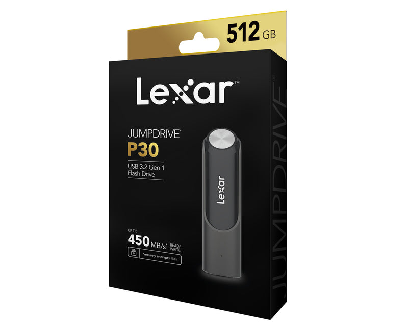 Lexar JumpDrive P30 512GB USB 3.2 Gen1 Flash Drive