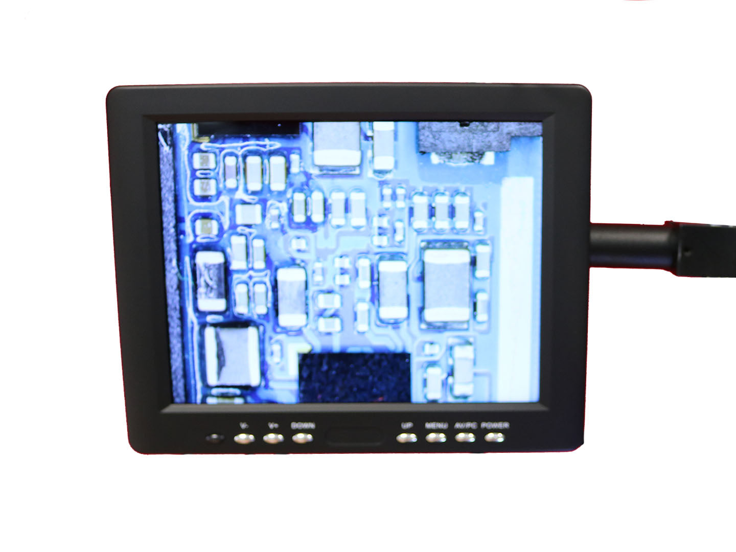 Trinocular Microscope 7-45X With HDMI Microscope Camera And LCD Screen
