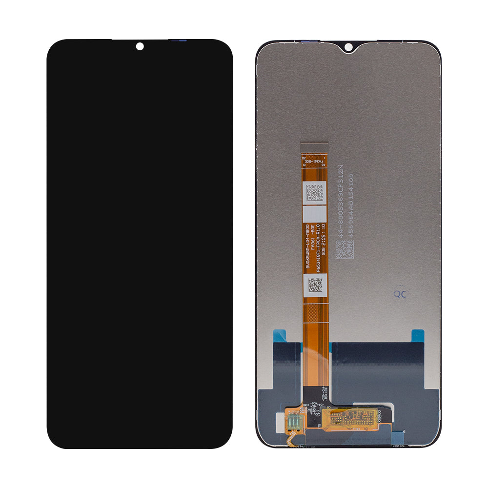 Oppo A15, A15S Display And Digitizer Without Frame Black OEM
