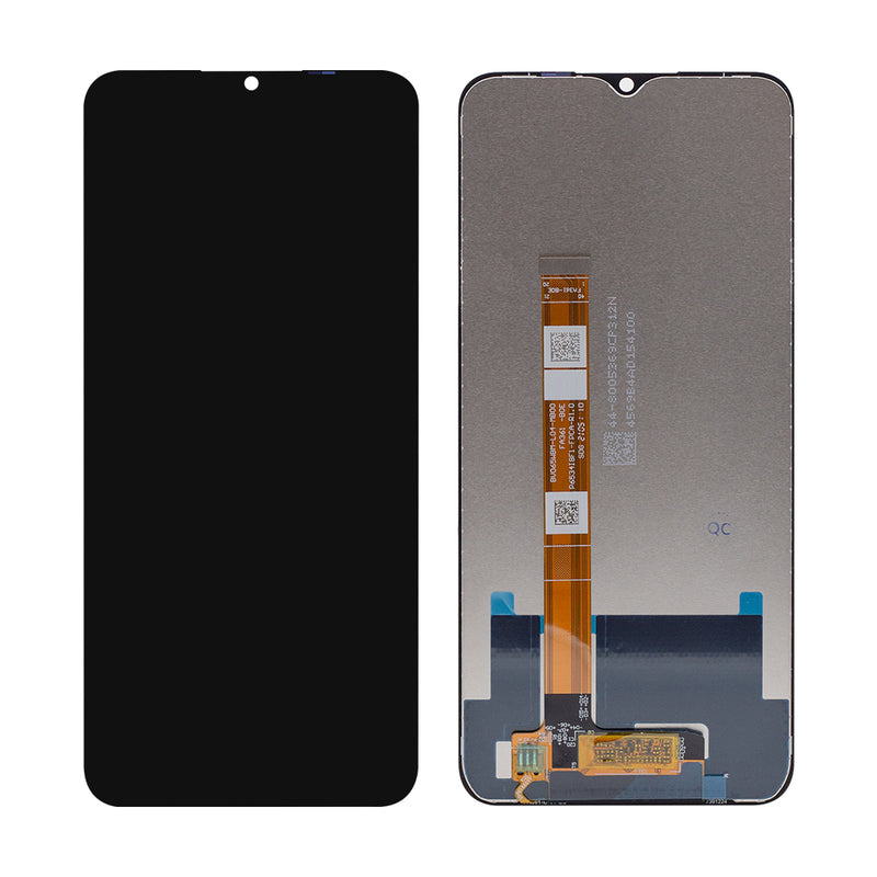 Oppo A15 CPH2185, A15S CPH2179 Display And Digitizer Without Frame Black OEM