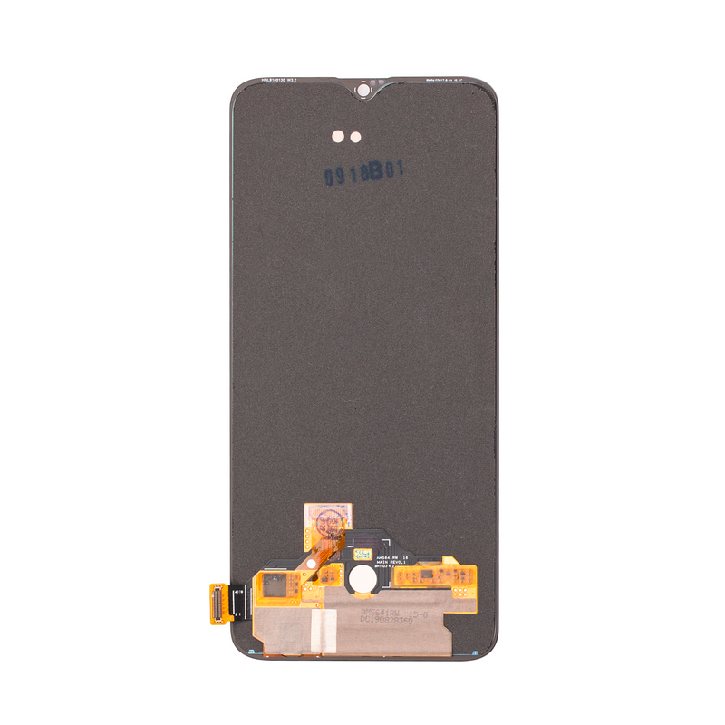 OnePlus 6T Display And Digitizer With Frame Mirror Black OEM