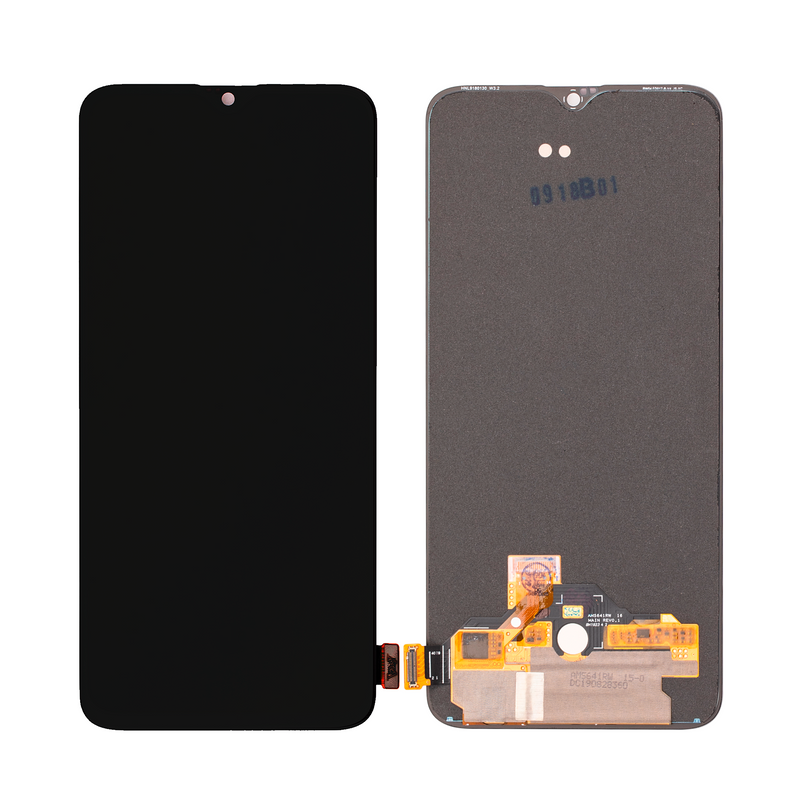 OnePlus 6T Display And Digitizer Without Frame Mirror Black OEM