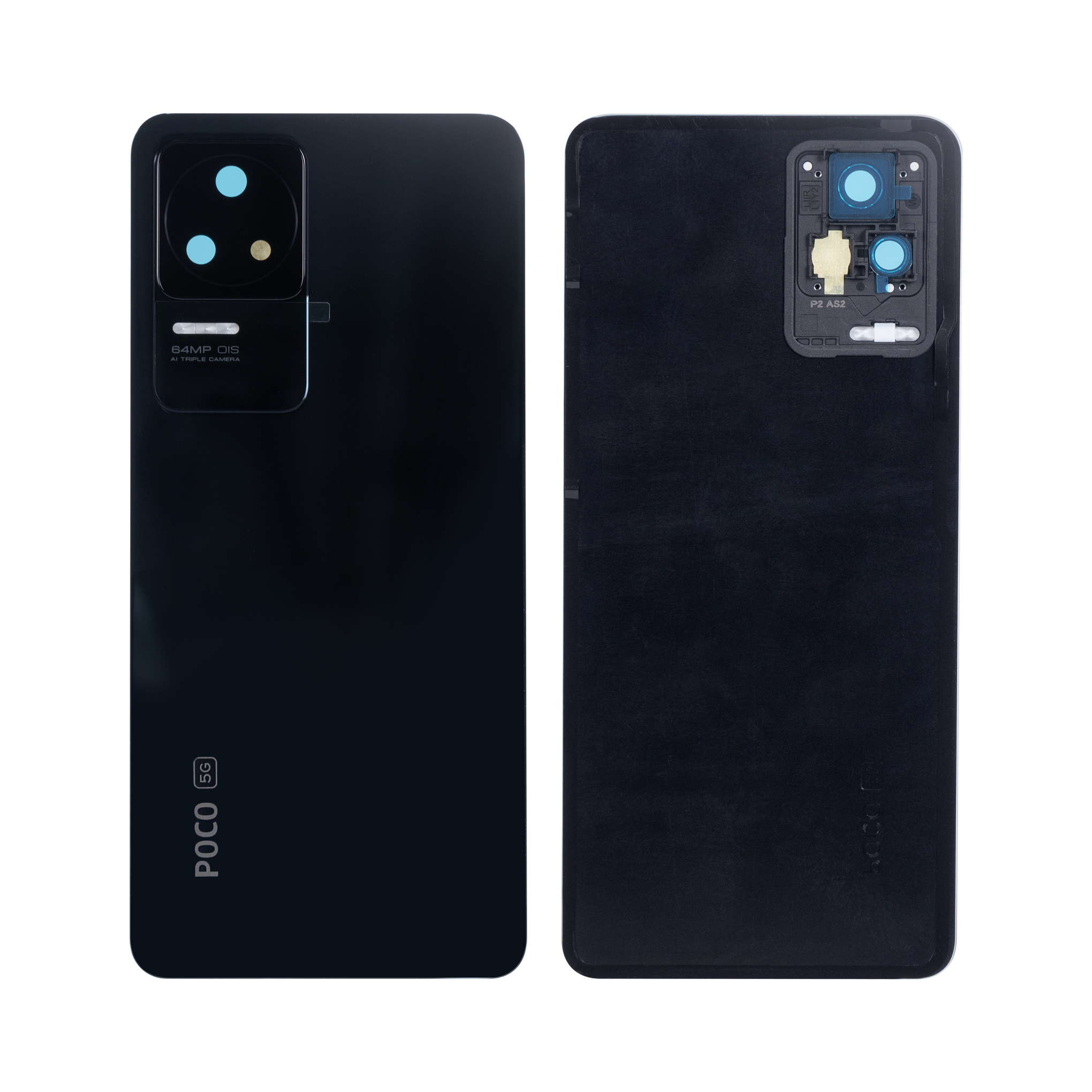 Xiaomi Poco F4 5G Back Cover With Lens Night Black OEM
