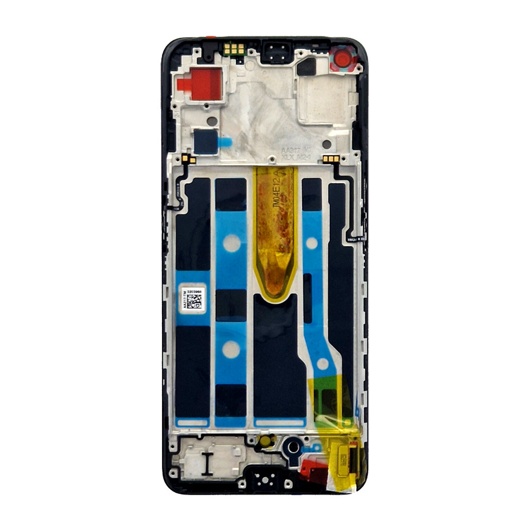 Oppo Find X5 Lite, Reno 7 5G Display And Digitizer With Frame Black OEM