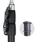 Rixus RXLG32 Selfie Ring Light And Holder Stick RGBW 22 inch