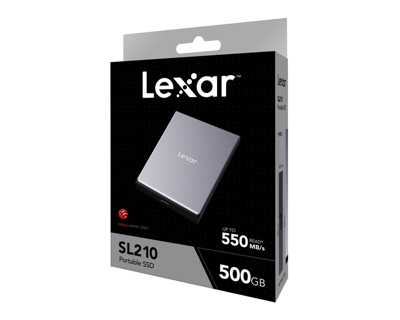 Lexar SL210 500GB USB3.1 Type-C Portable SSD