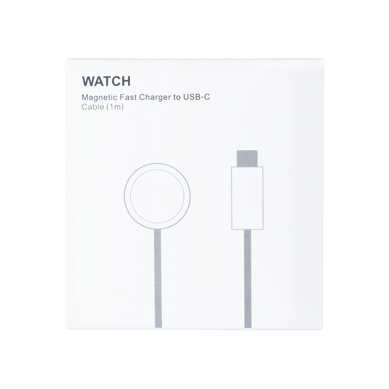 For Watch Series Magnetic Charger To Type-C Cable 100cm White Retail Box