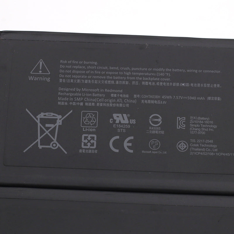 Microsoft Surface Pro 5 Battery DYNM02 (OEM)