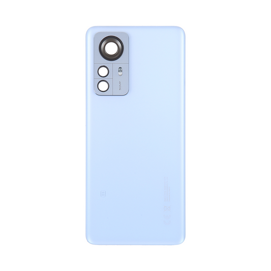 Xiaomi 12 Pro Back Cover With Lens Blue Original