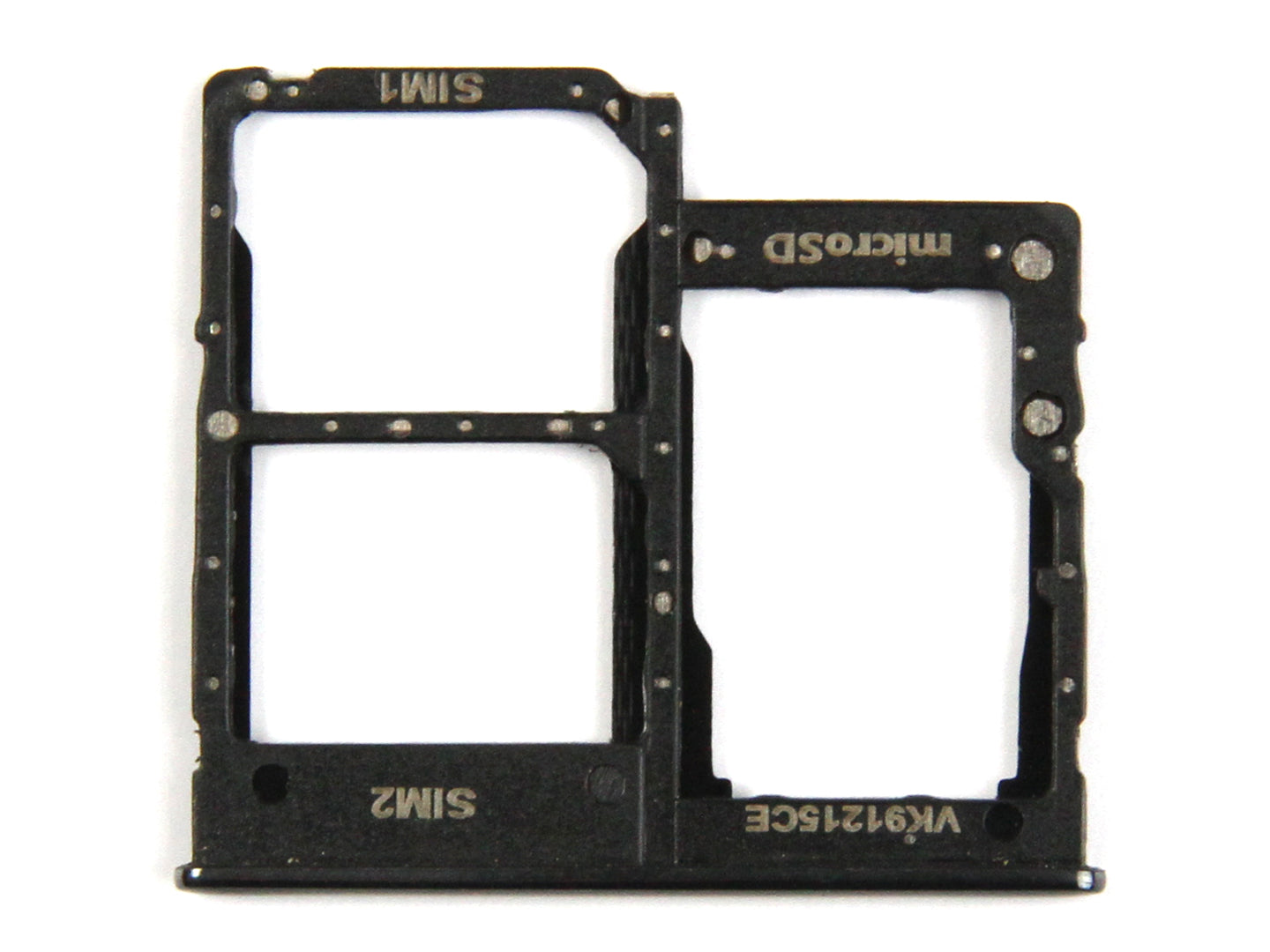 Samsung Galaxy A41 A415F Sim Card Holder Prism Crush Black OEM