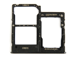 Samsung Galaxy A41 A415F Sim Card Holder Prism Crush Black OEM