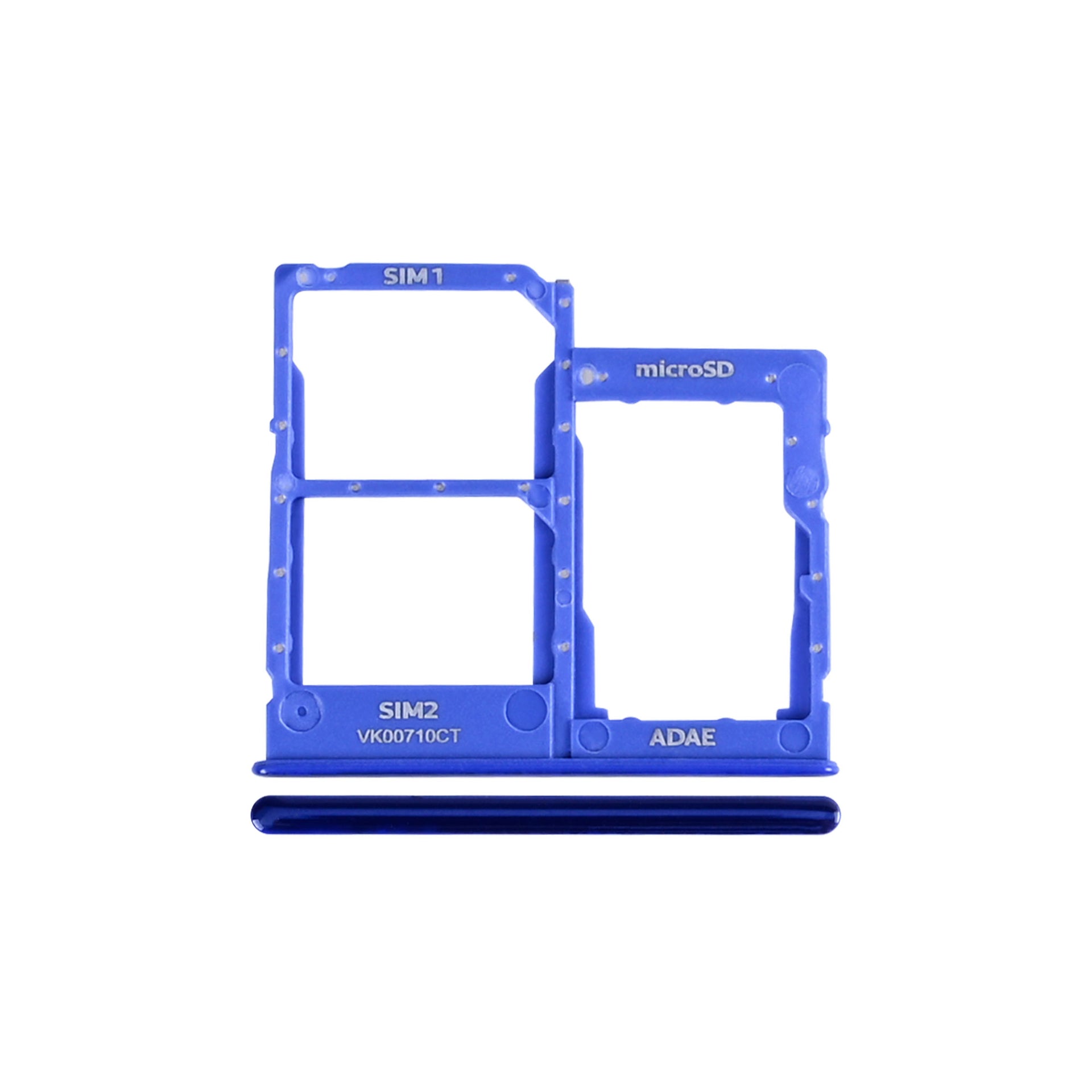 Samsung Galaxy A41 A415F Sim Card Holder Prism Crush Blue OEM