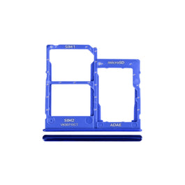 Samsung Galaxy A41 A415F Sim Card Holder Prism Crush Blue OEM