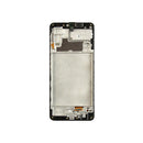 Samsung Galaxy M22 M225F Display And Digitizer With Frame Black Service Pack