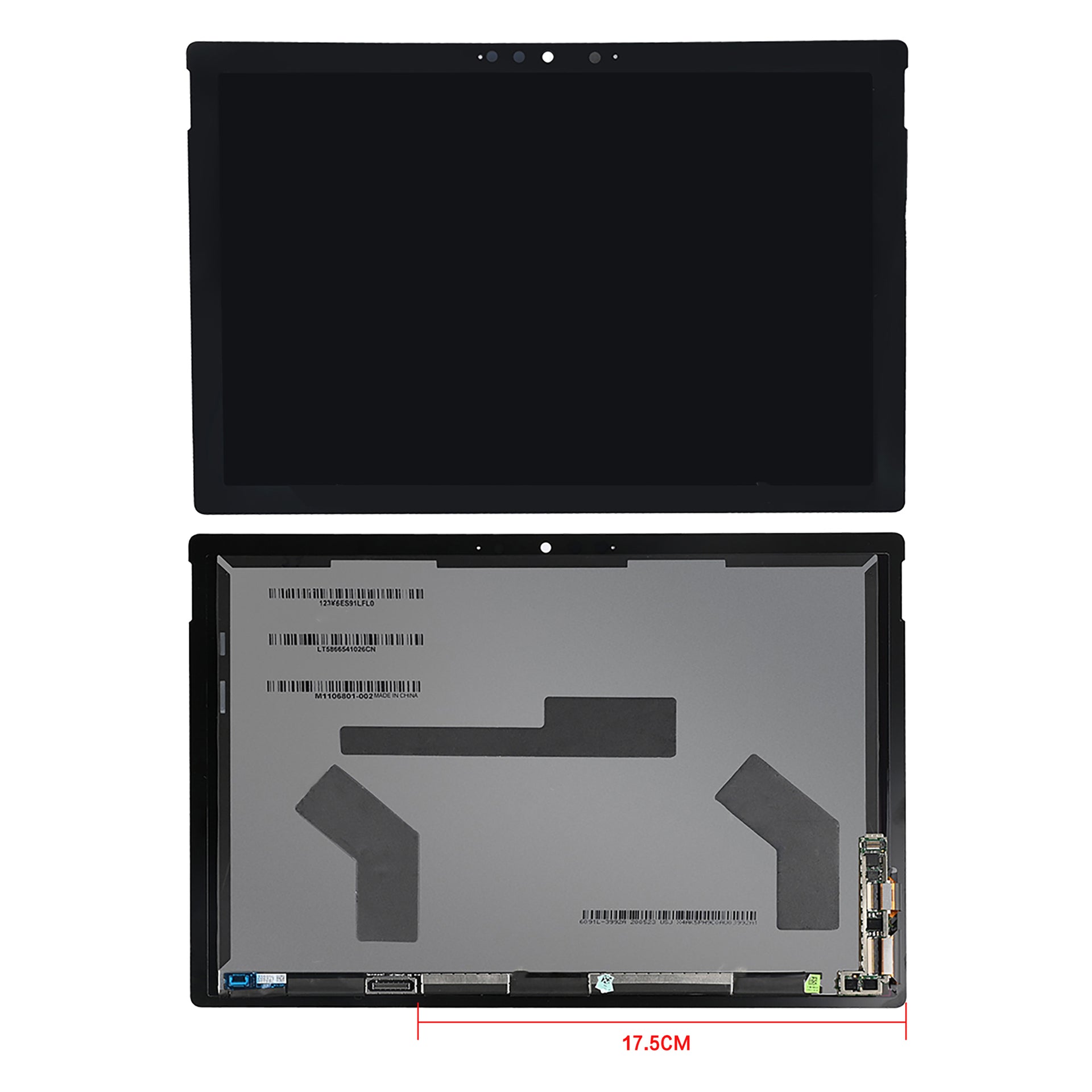 Microsoft Surface Pro 7 Display And Digitizer Black With Compatible Board Refurbished (SMP 11007)