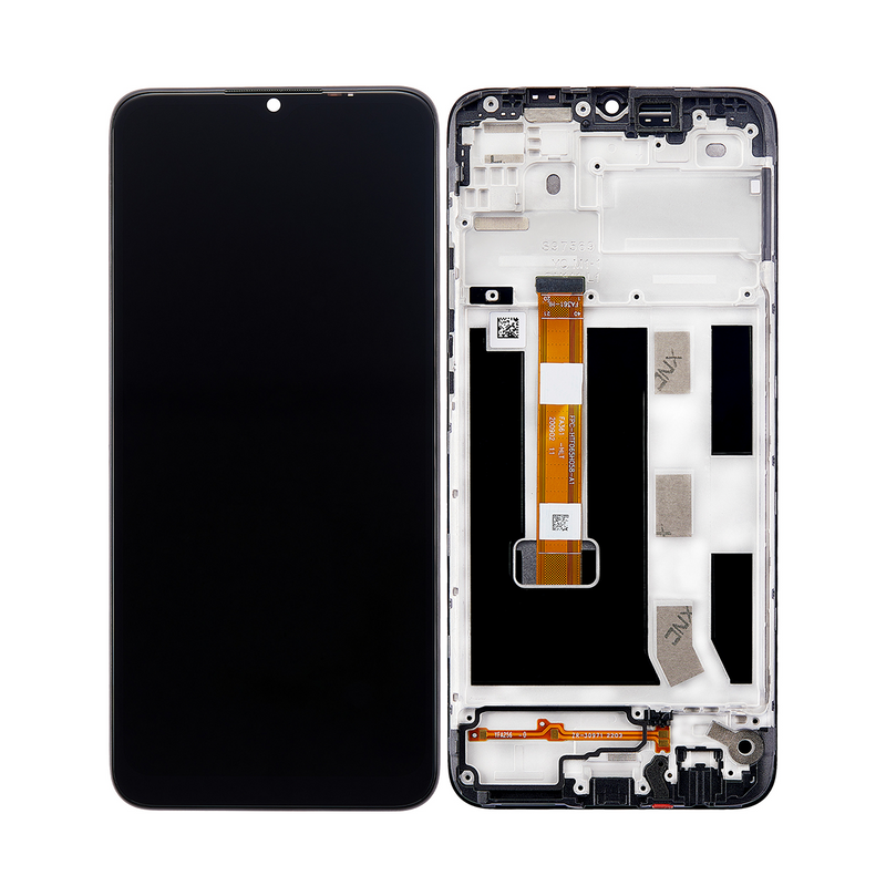 Oppo A15 CPH2185, A15S CPH2179 Display And Digitizer With Frame Dynamic Black OEM