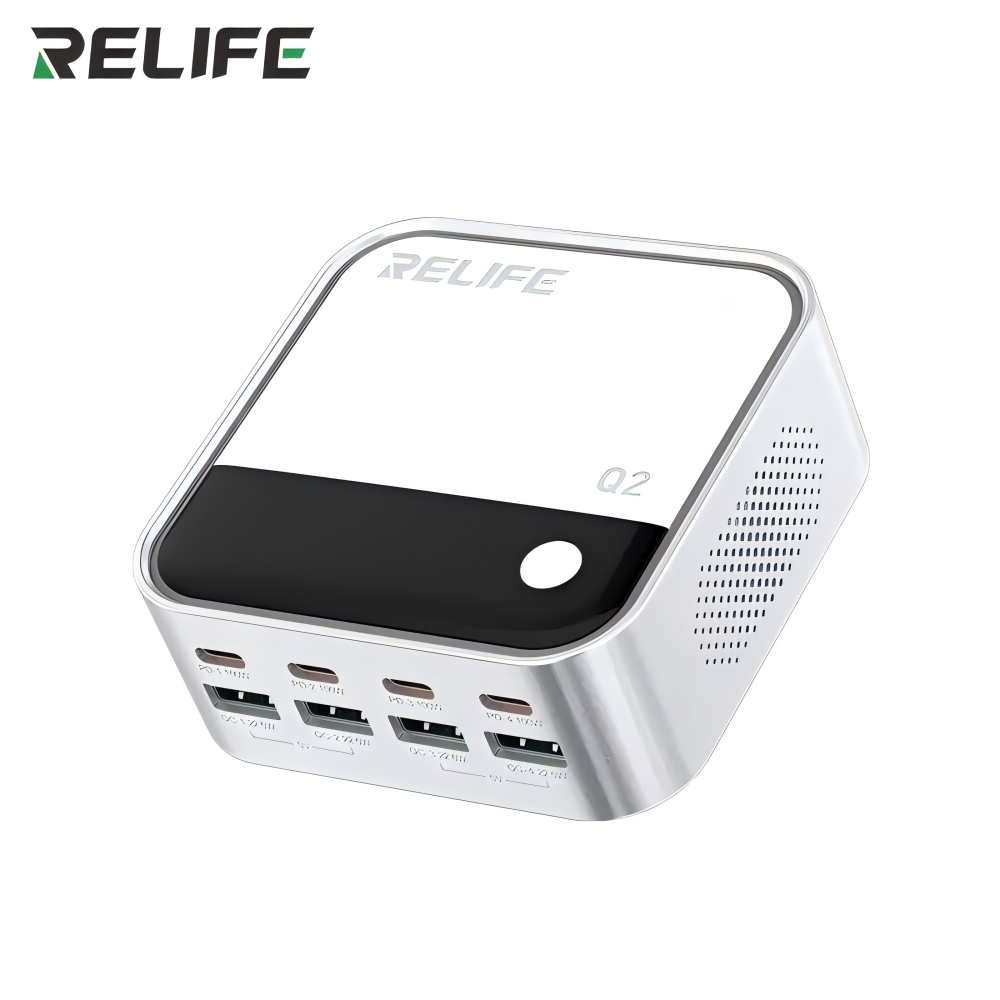 RELIFE Q2 8-Port GaN Charger 120W Grey