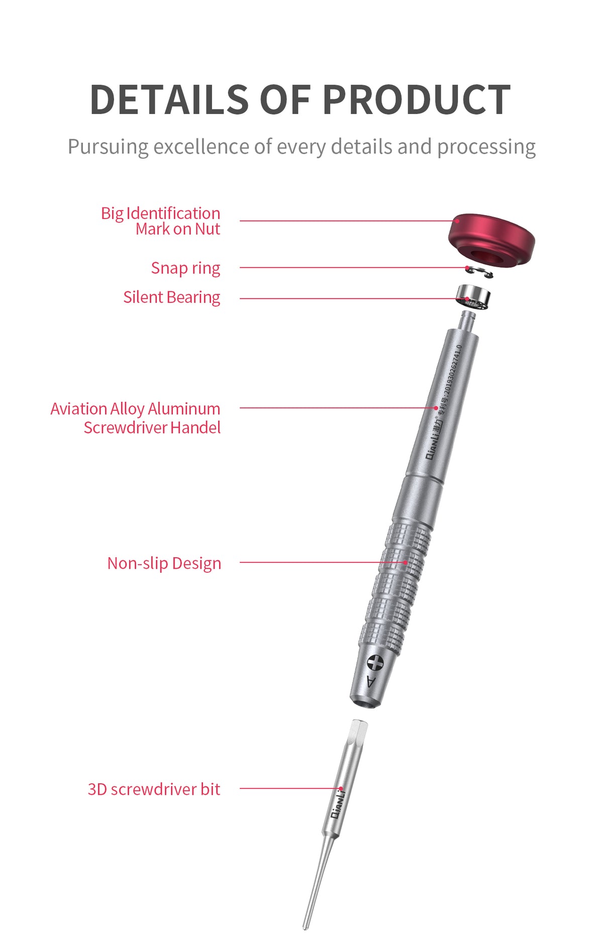 QIANLI iFlying 3D Screwdrivers kit