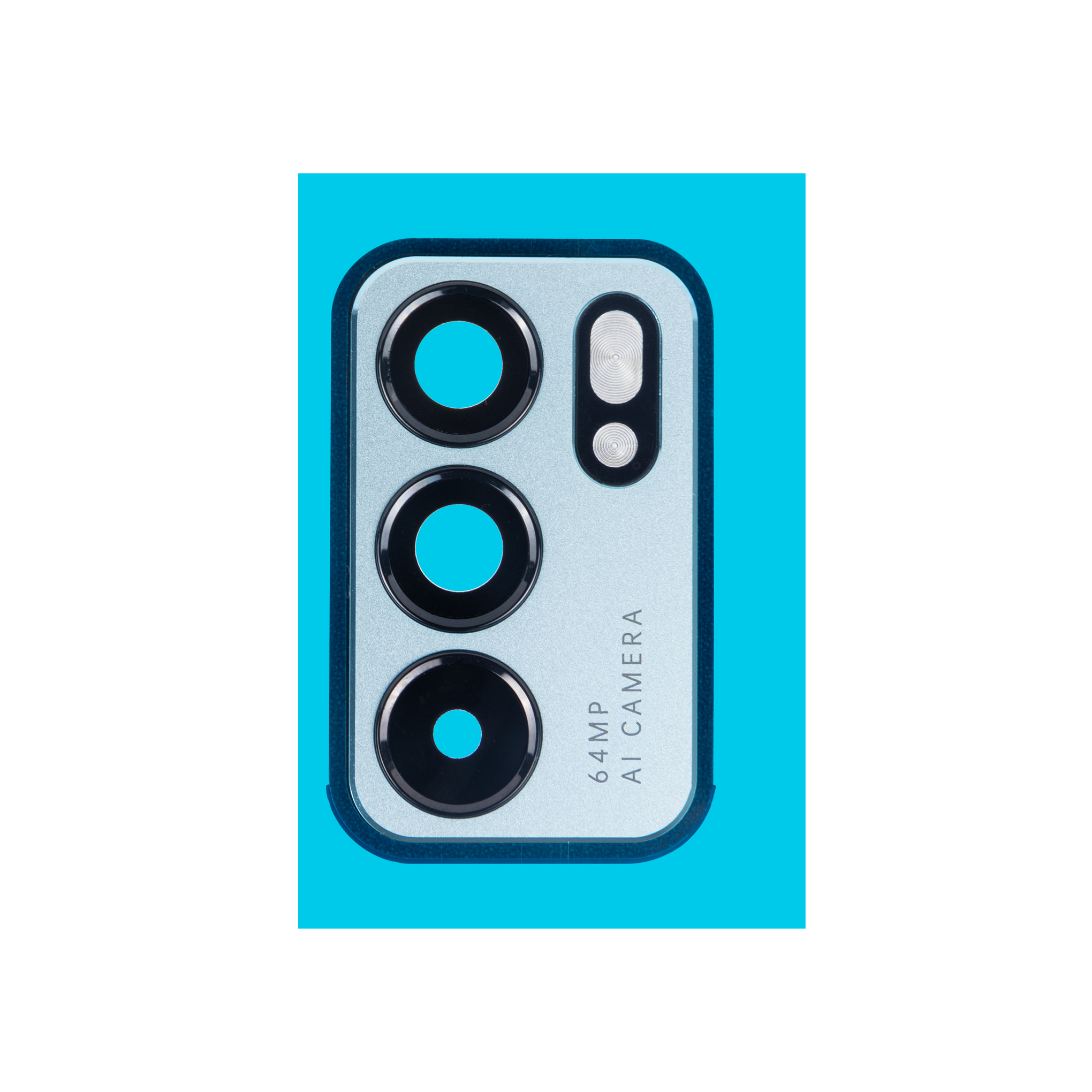 Oppo Reno 6 5G Camera Lens Cover With Frame Aurora OEM