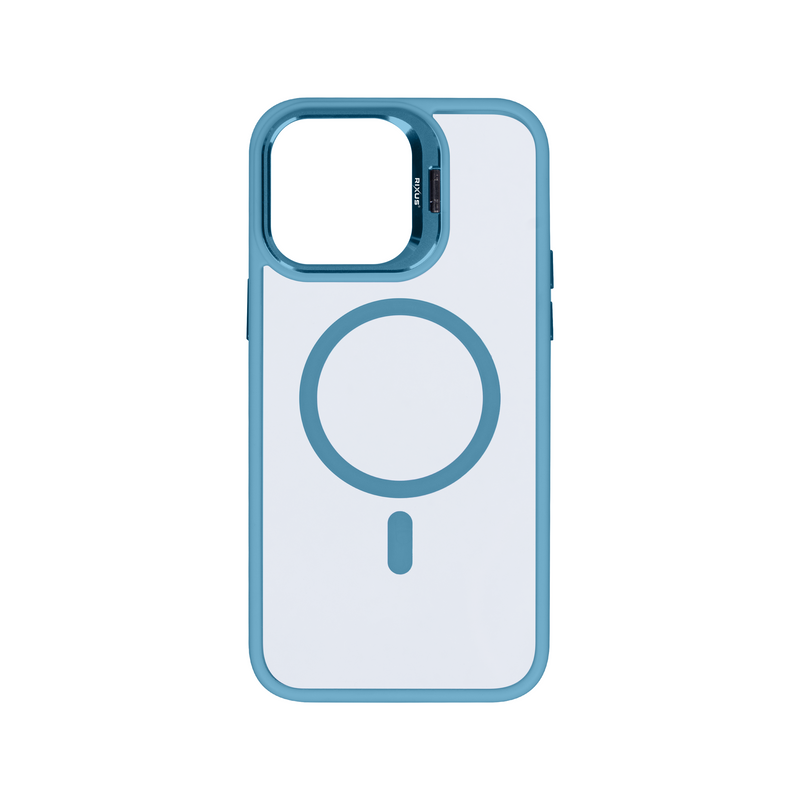 Rixus Classic 03 Case With MagSafe For iPhone 15 Light Blue